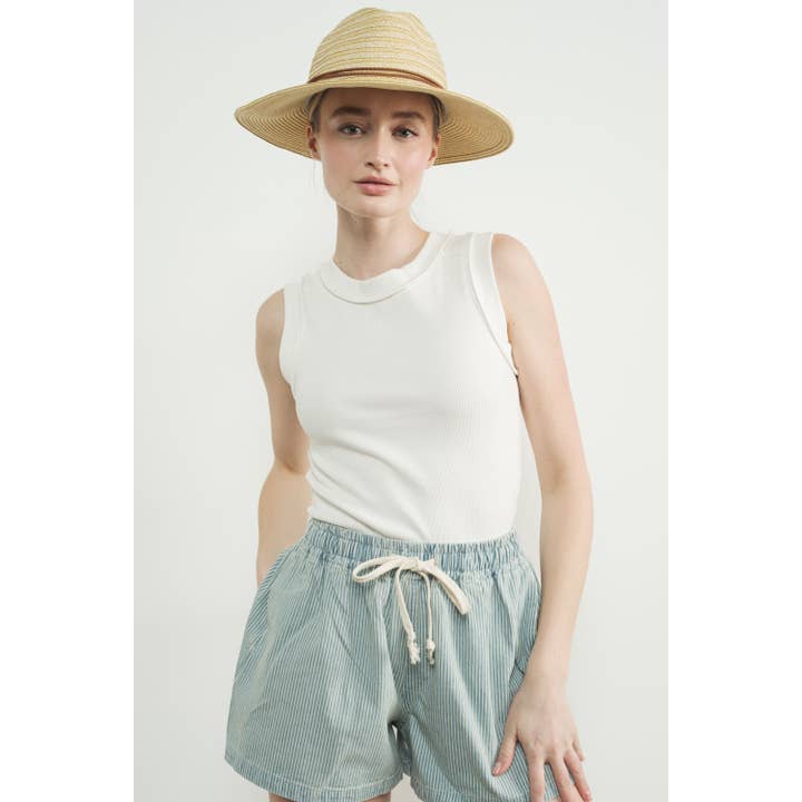 Aaron & Amber - Wholesale Knee Sleeve - MAT3232 RIBBED JERSEY INSIDE OUT TANK12