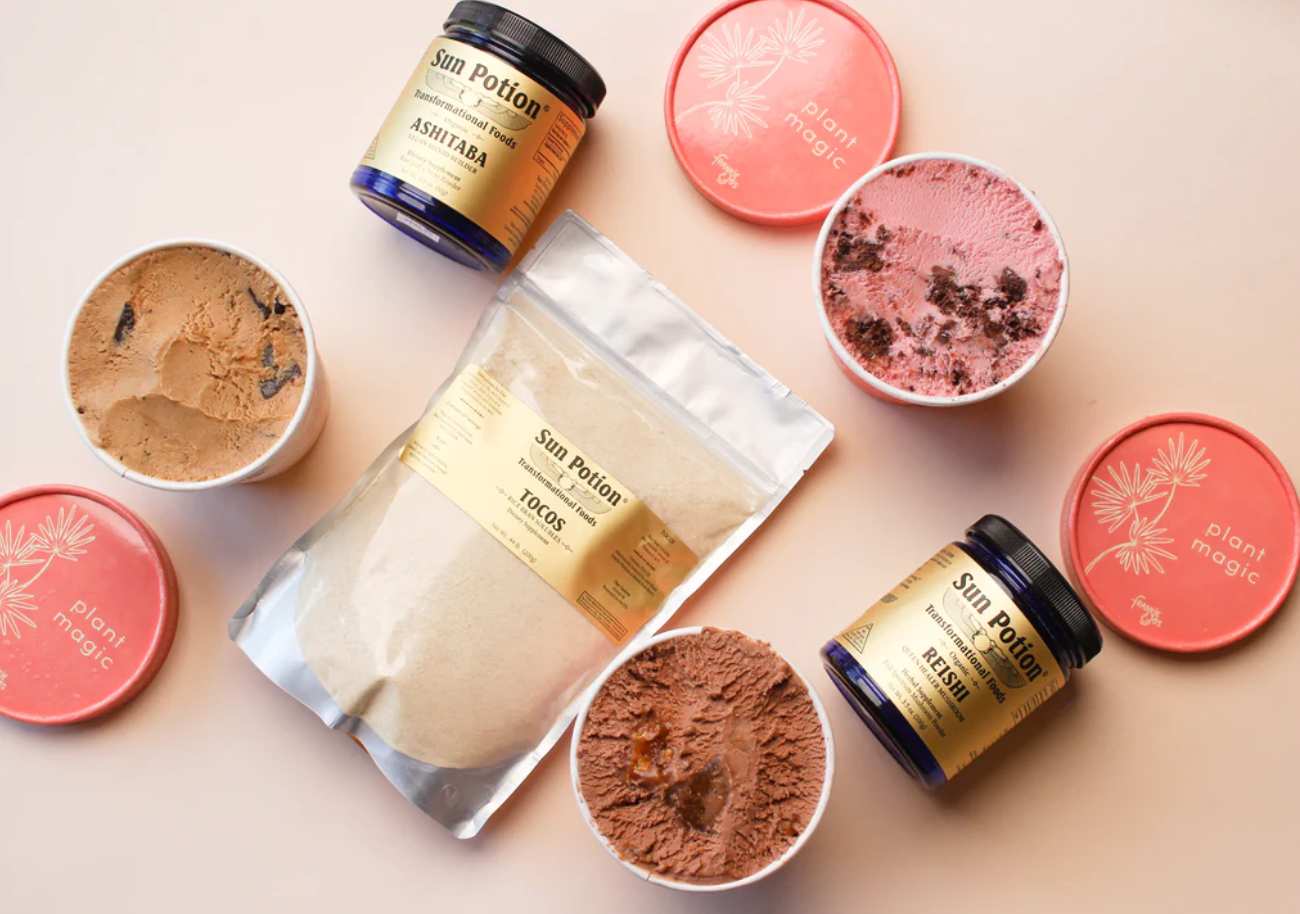 Sun Potion - Vendita all'ingrosso Proteine/superfood in polvere - Polvere di Funghi Reishi (Biologica)3