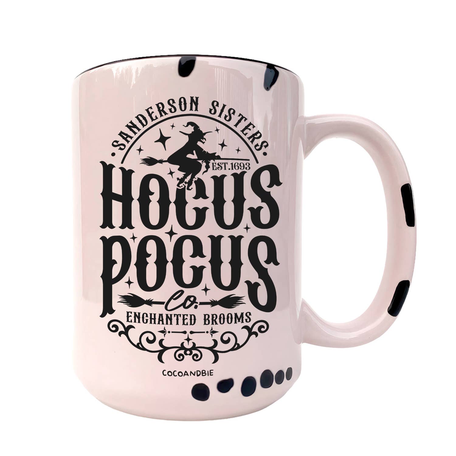coco+bie designs - Wholesale Coffee Mug - Halloween Mug - Hocus Pocus, Sanderson Sisters, Witch Broom2