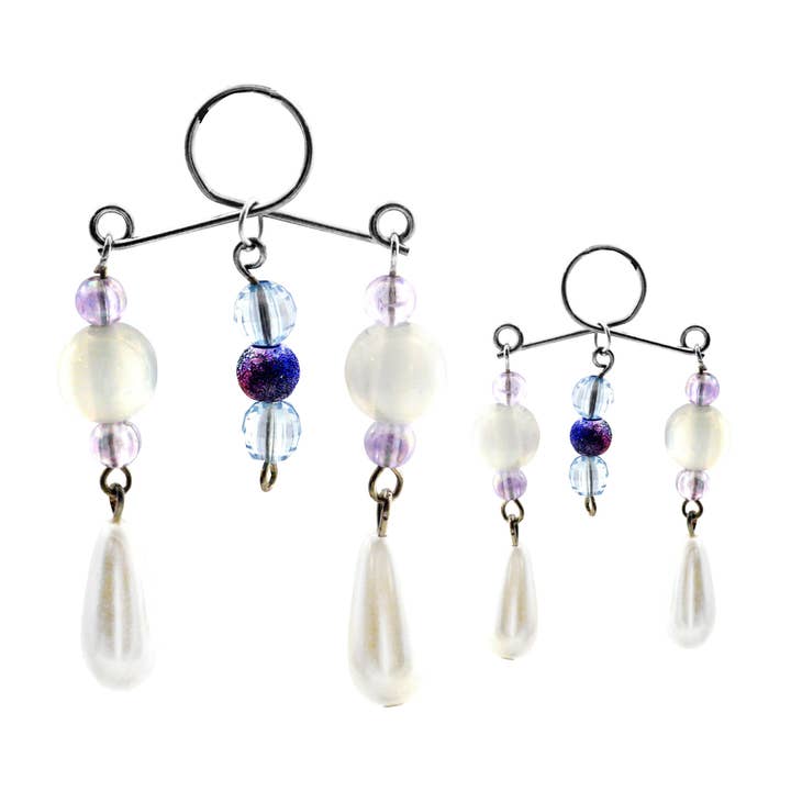 Nipple Lover - Perline viola e perle per la vendita all'ingrosso da parte di Bijoux De Nip