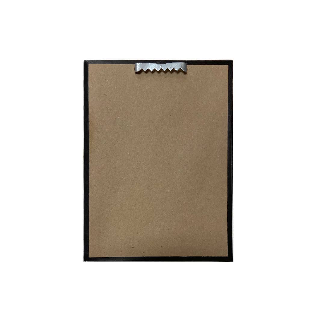 Madison Bay Co. - Historical Home Decor Reproductions – wholesale Art print – Cow Eating Pigtails Printed Vintage Silhouette, 4" x 6"2