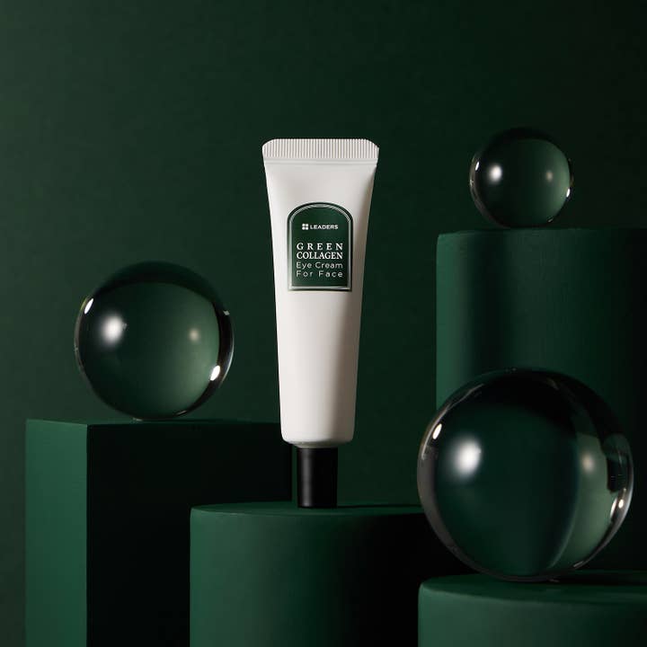 Leaders Cosmetics USA - Wholesale Eye Cream/Gel - Green Collagen Eye Cream For Face 30ml