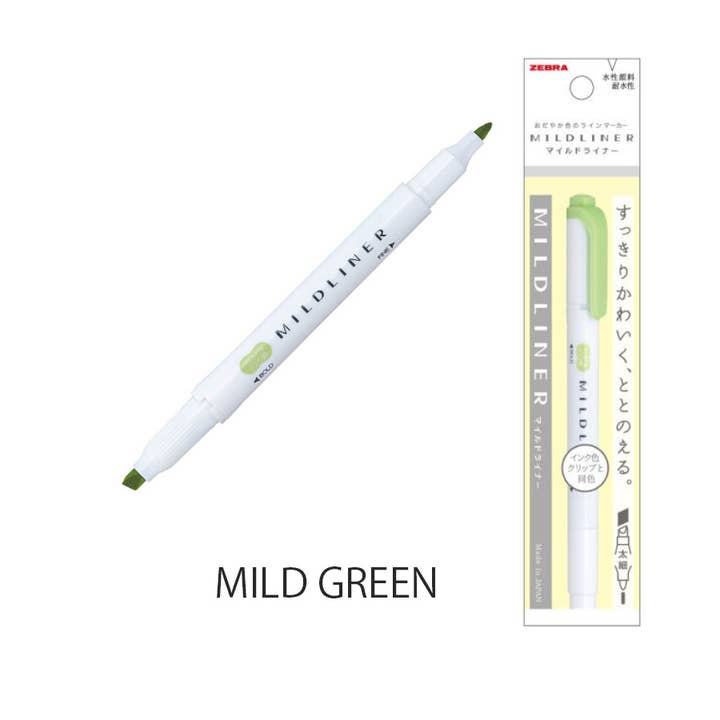 Hakubundo - Wholesale Highlighter - 【JAPANESE STATIONERY】ZEBRA MILDLINER HIGHLIGHTER MILD COLOR6