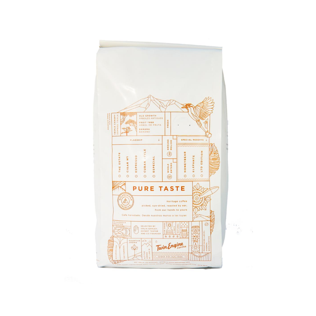 Twin Engine Coffee - Wholesale Coffee Beans - Espresso From the Source Organic Fair (2.2 lb)  Whole COFFEE4