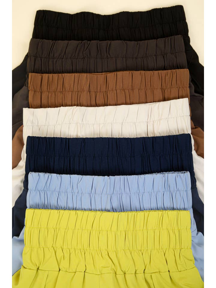 VERY J - Vendita all'ingrosso Pantaloncini sportivi - Donna - NP70025-Pantaloncini sportivi in vita elasticizzata18