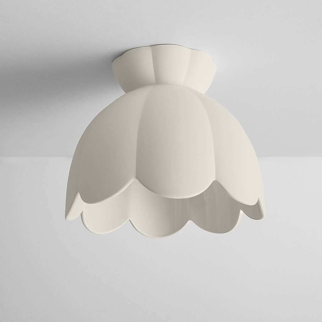 LYSlightlab - Wholesale Chandelier/Hanging Light - Vallea Ceramic Ceiling Light | Large Minimalist Flush Mount1