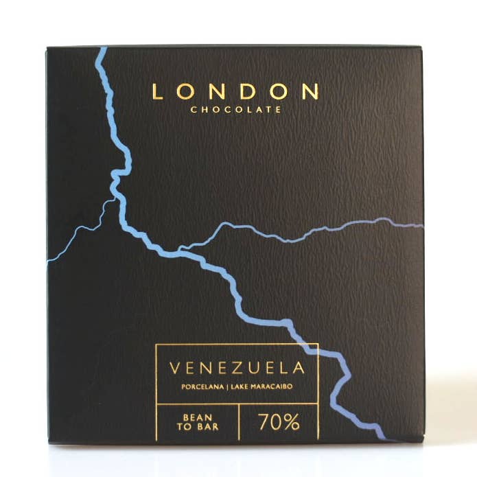 Venezuelan Porcelana Chocolate Bar for wholesale by London Chocolate