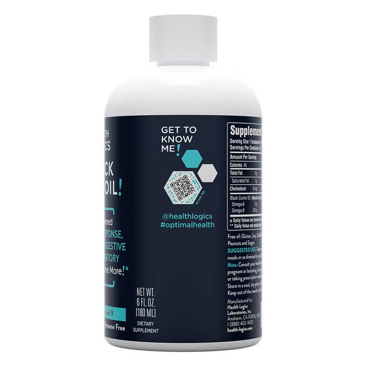 Health Logics - Wholesale Oral supplement/vitamin - Black Seed Oil! 180 ml3