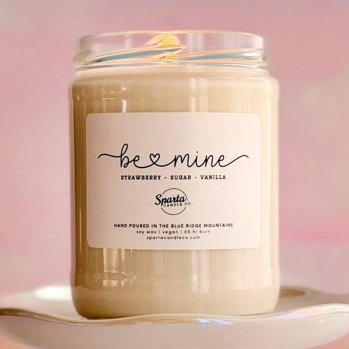 BE MINE CANDLE for wholesale by Sparta Candle Co.