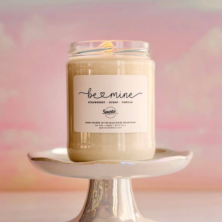 BE MINE CANDLE for wholesale by Sparta Candle Co.