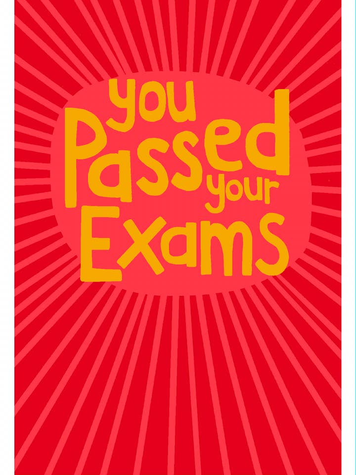 Du hast deine Prüfungen bestanden für den Großhandel von Paper Salad