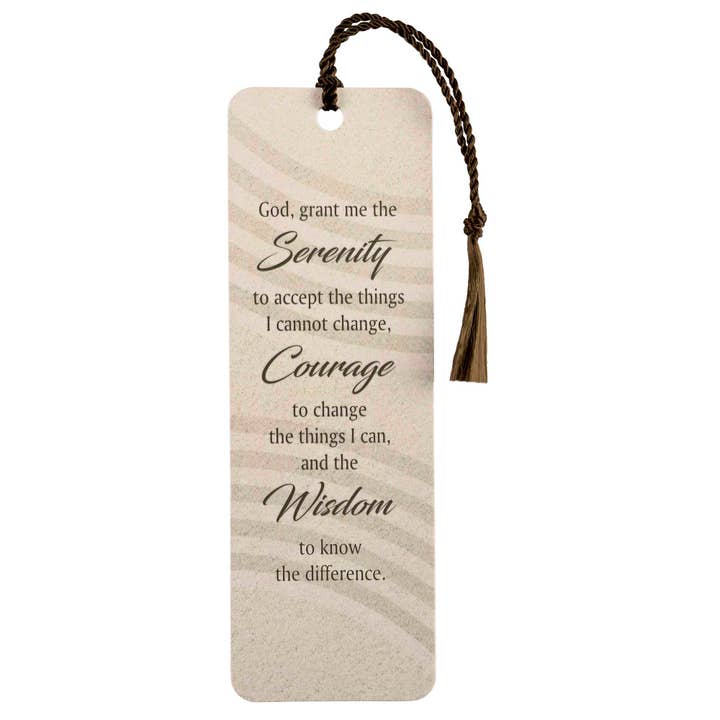 Tassel Bookmark Serenity Prayer for wholesale by Dicksons