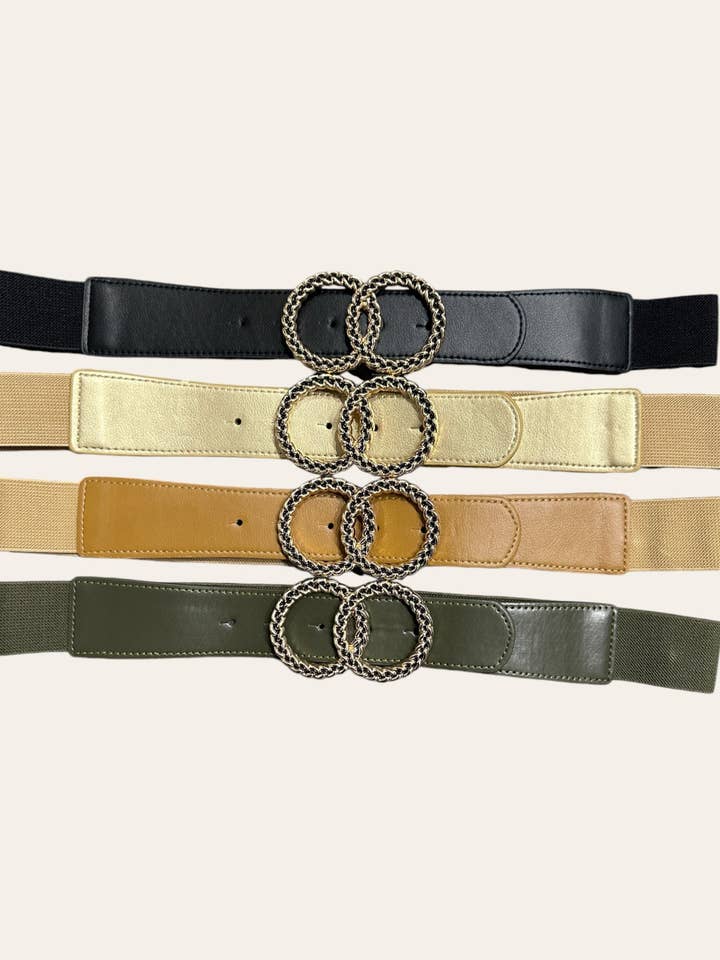 Plus Size - Chic Elastic Belt for wholesale by C'MELODIE