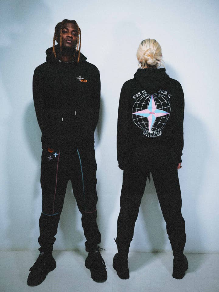 Worldwide Revolution Hoodie for wholesale by acia Studio