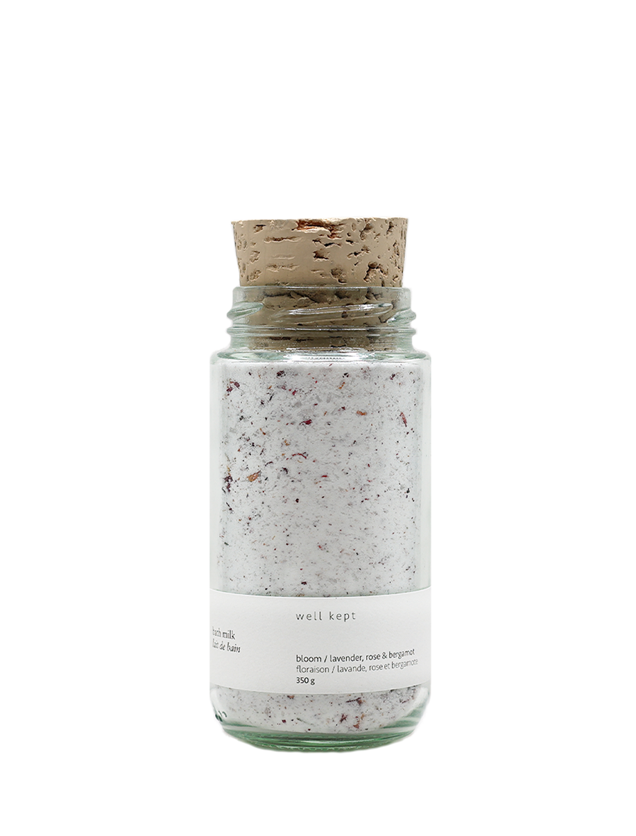 Well Kept - Wholesale Bath Soak/Milk - Vegan Bath Milk - Bloom - 350g (all-natural, handmade)1