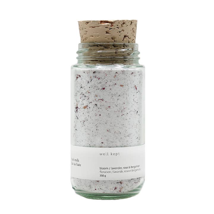 Well Kept - Wholesale Bath Soak/Milk - Vegan Bath Milk - Bloom - 350g (all-natural, handmade)1