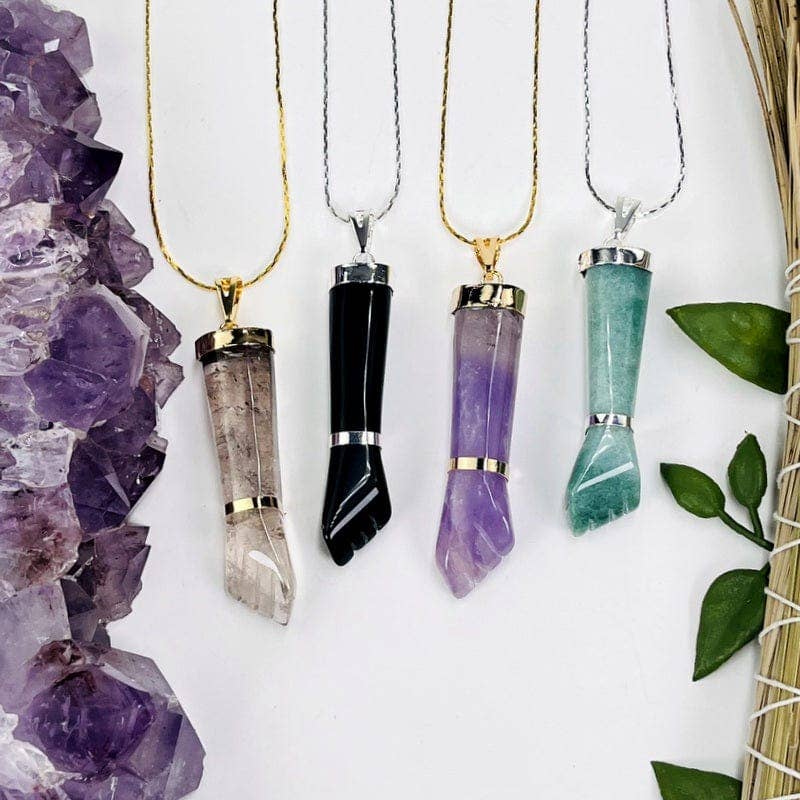 Rock Paradise - Wholesale Individual Charm/Pendant - Crystal Figa Hand Pendant9