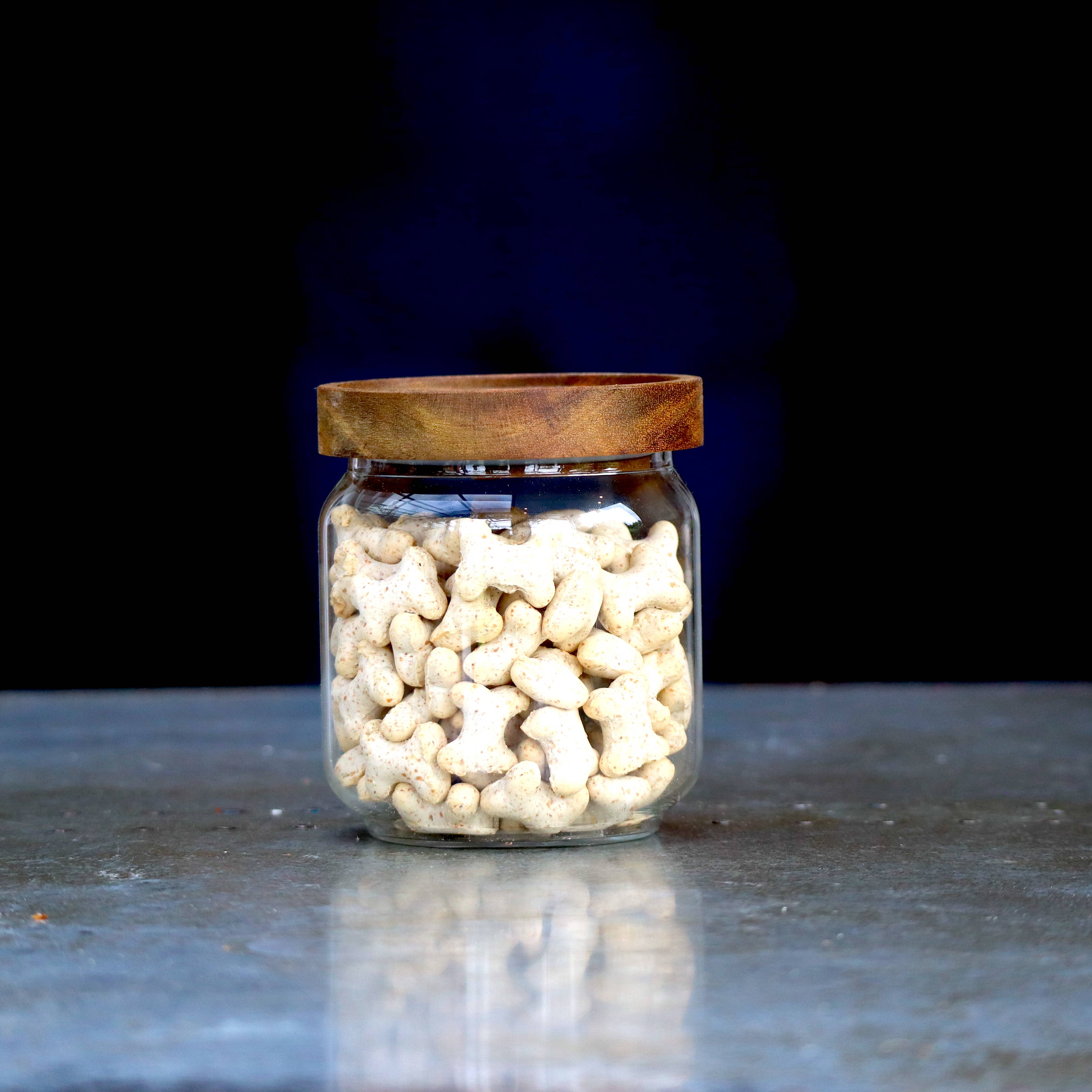 Mrs Green's Eco Store Ltd - Wholesale Jar - Glass Kitchen Pantry & Storage Jars with Acacia Lids14