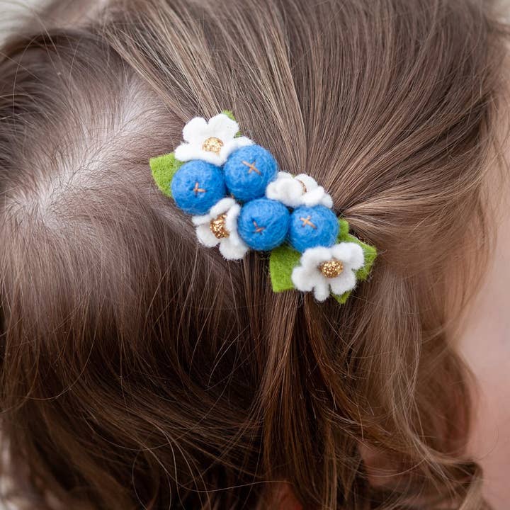 Berries Clips| Clip set| Felt Clips for wholesale by Blossom Crowns Handmade