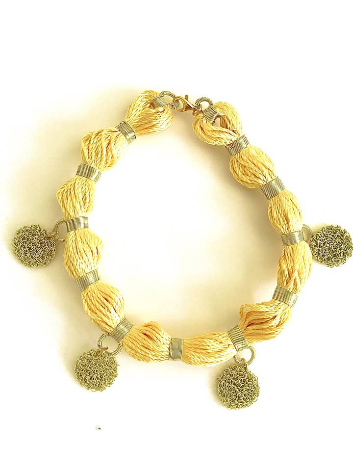 Giallo Anklet, Venice Collection for wholesale by David&Martin Jewellery