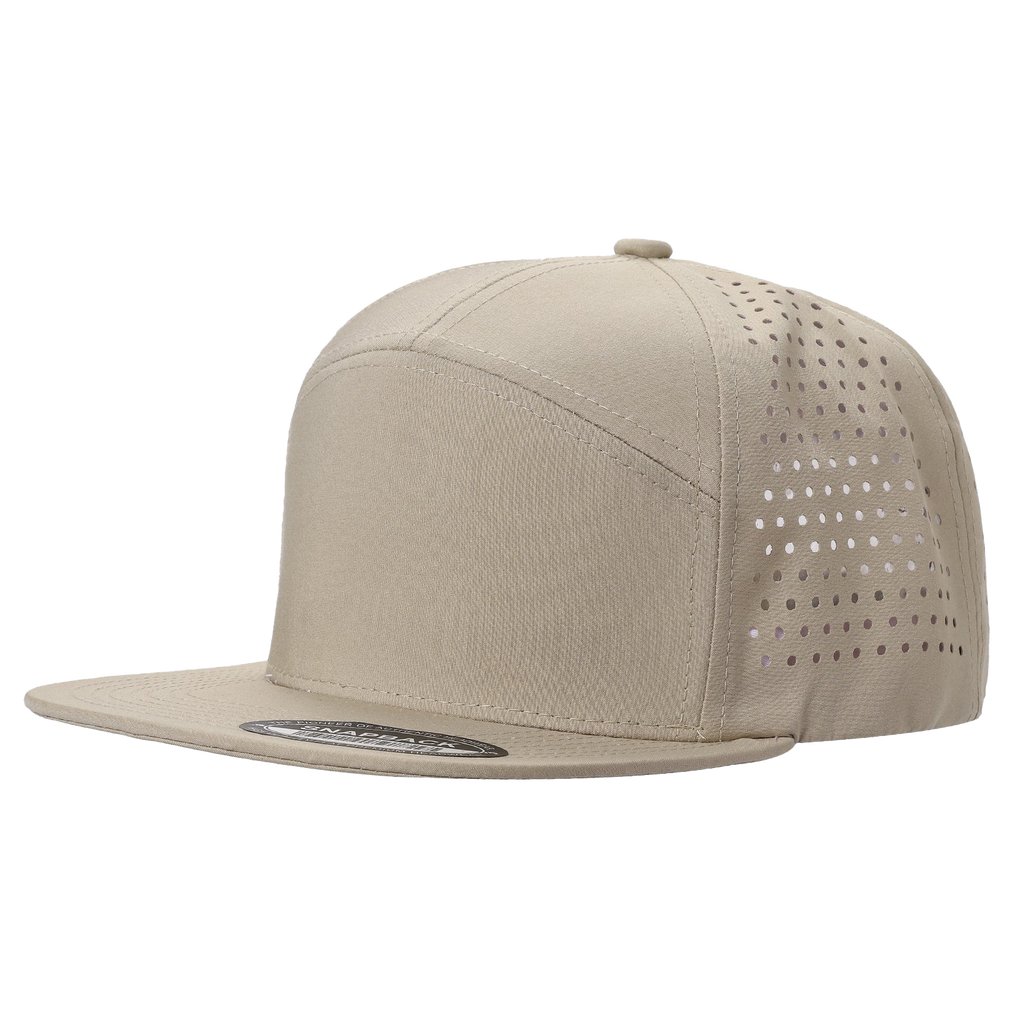 Toberman Group Inc - Wholesale Flat Brim Cap - Unisex - 7Panel Laser Hat4