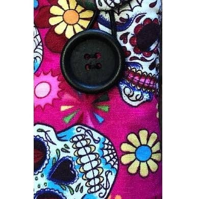 Roze Mexicaanse Schedels Print Brillenkoker voor wholesale door The Hare And The Moon