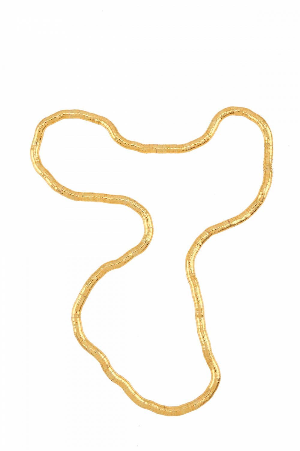 GD Sculptural Gold Loop Collar Necklace KC-KS-2156 for wholesale on Faire3