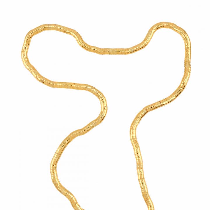 GD Sculptural Gold Loop Collar Necklace KC-KS-2156 for wholesale on Faire3