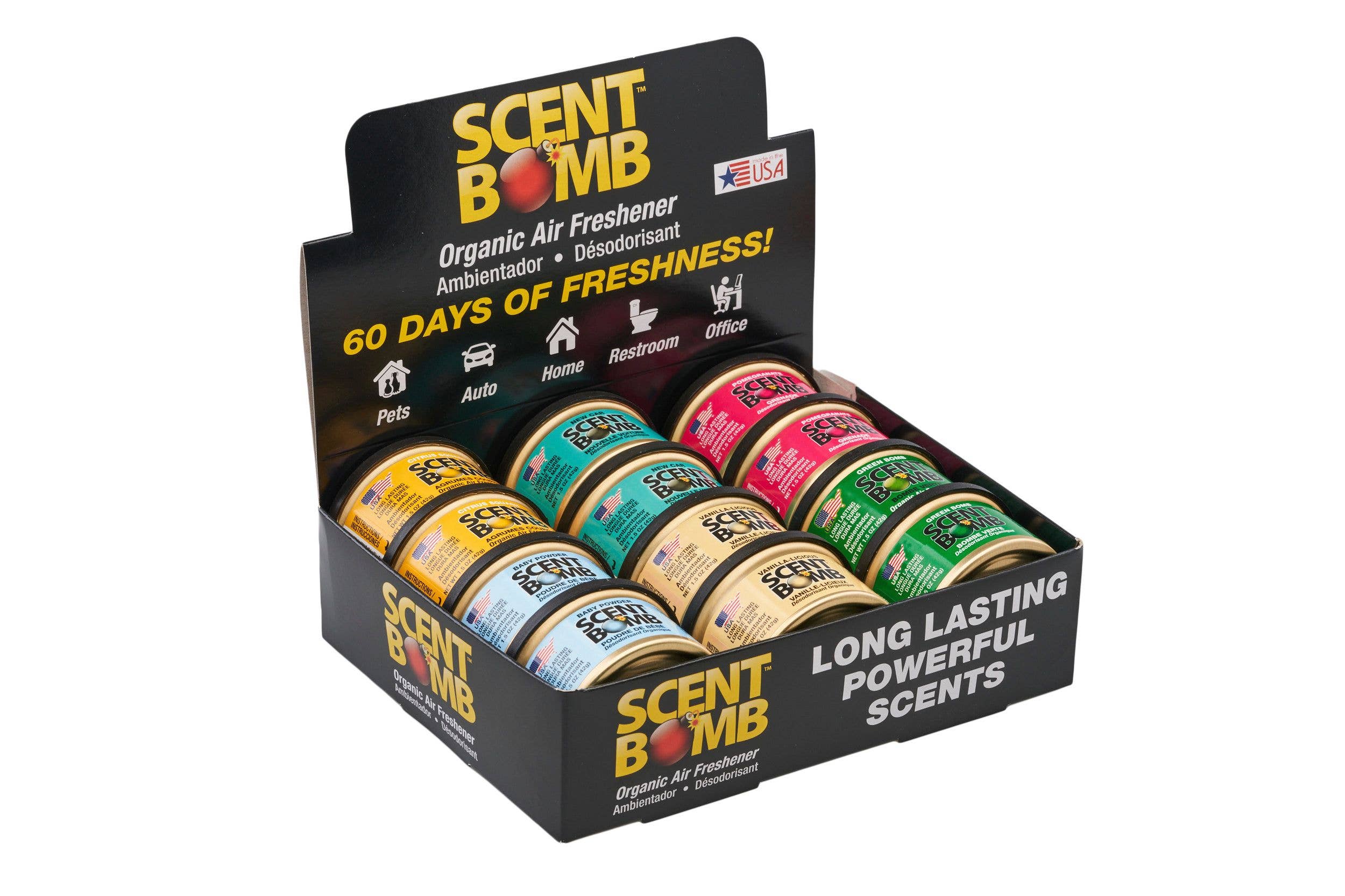 Scent Bomb - Wholesale Retailer Display - Home & Living - Scent Bomb Floor Rack4