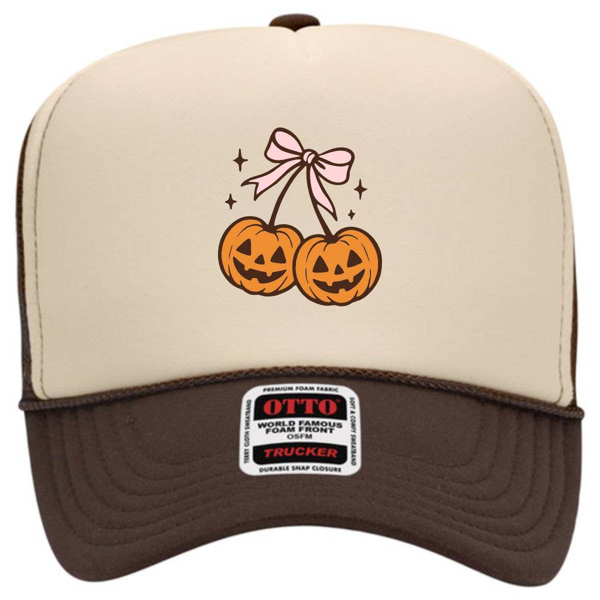 LC Elizabeth - Wholesale Trucker Hat - Women's - Scary Cherry | LC Elizabeth Original | Embroidered Trucker Hat3