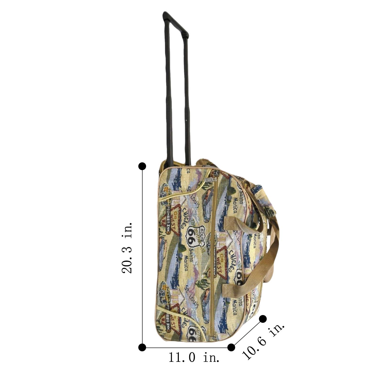 Dony Corp - Wholesale Messenger Bag - Unisex - High Quality Spacious Rolling Travel Duffel Bag3