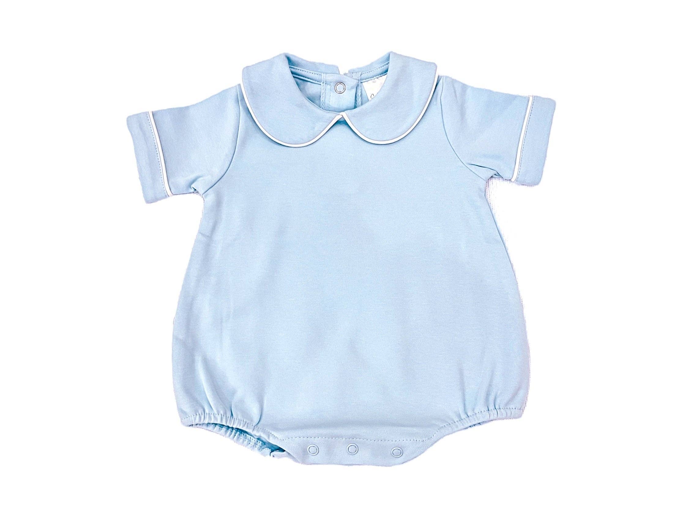 Southern Proper Blanks - Wholesale Bodysuit (Non-Footed) - Baby - Bubble - Piping Collared SS0