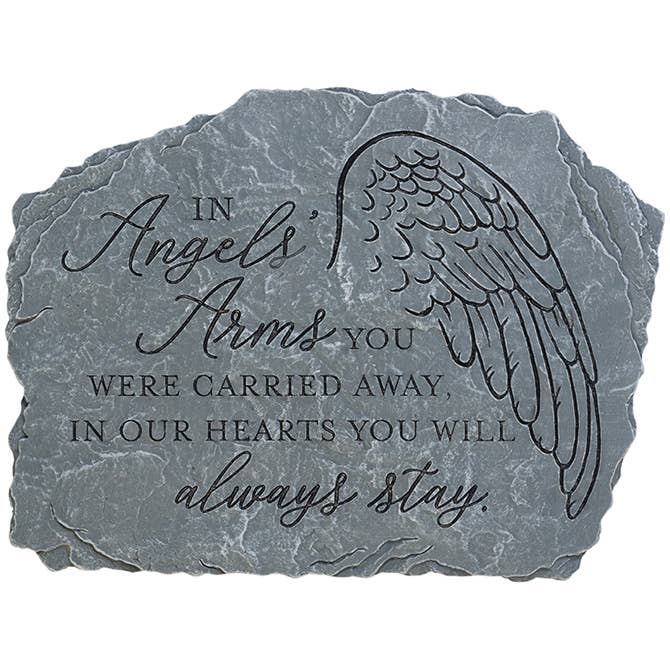"Angels' Arms" Garden Stone for wholesale by Gift & Garden by Carson
