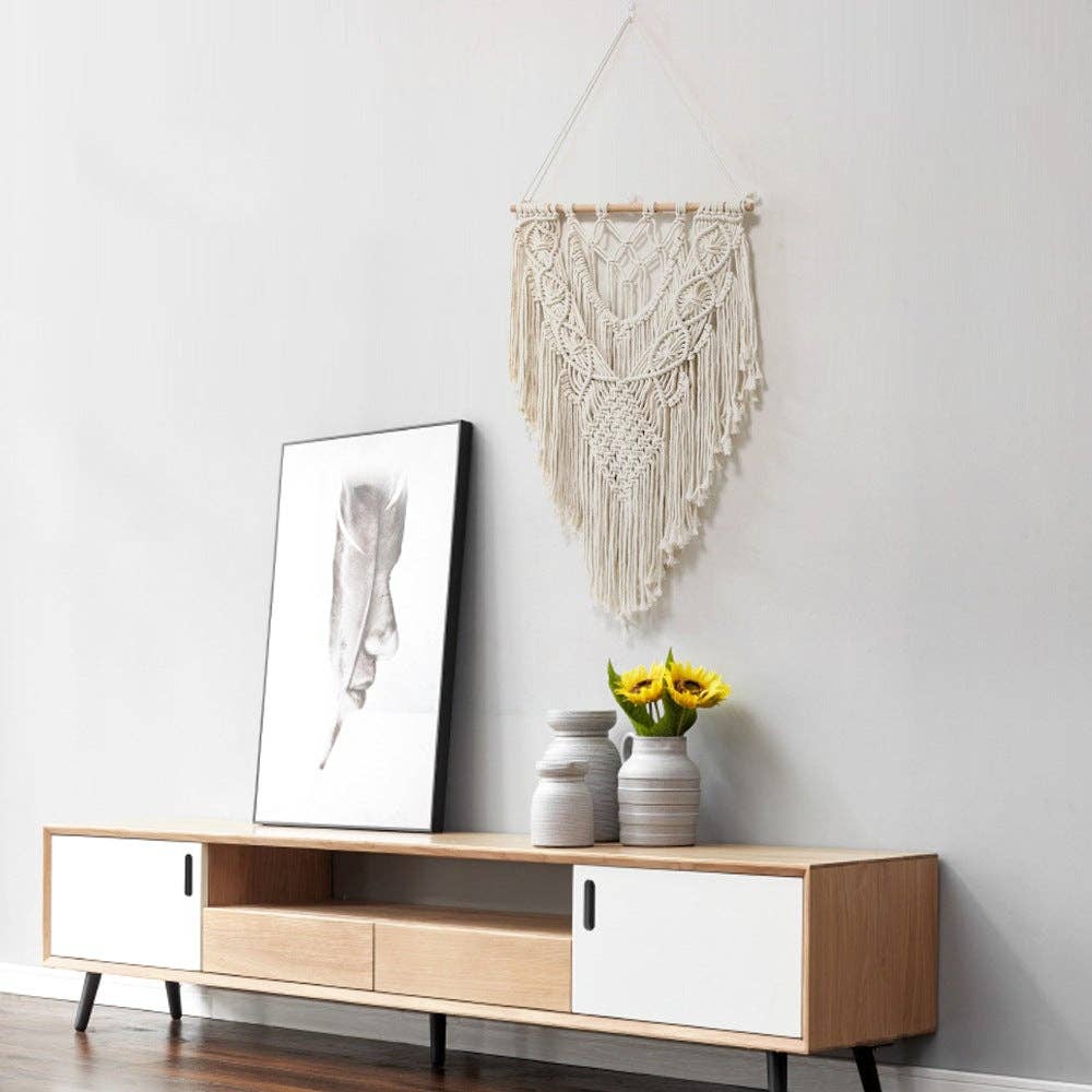 Sparkle Being - Vendita all'ingrosso Arazzi/Tessuti d'arredo - Arazzo da parete in macramè per decorazione casa - Sparkle Being3