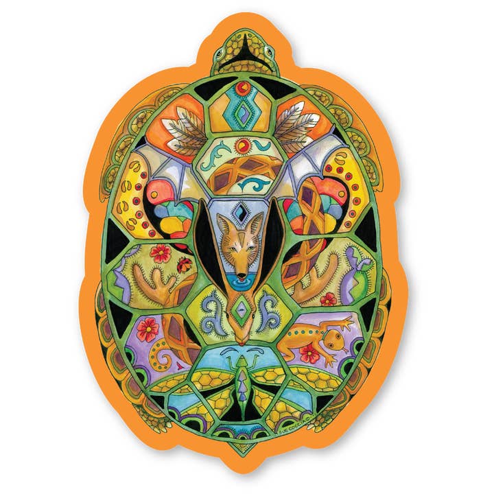 Morris Magnets - Wholesale Coasters - Coaster - Earth Art Tortoise