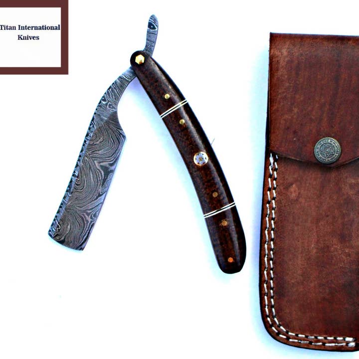 Titan International – Engroshandel Barberskraber – Mænd – TD-042 Straight Razor, traditionel barbering til mænd