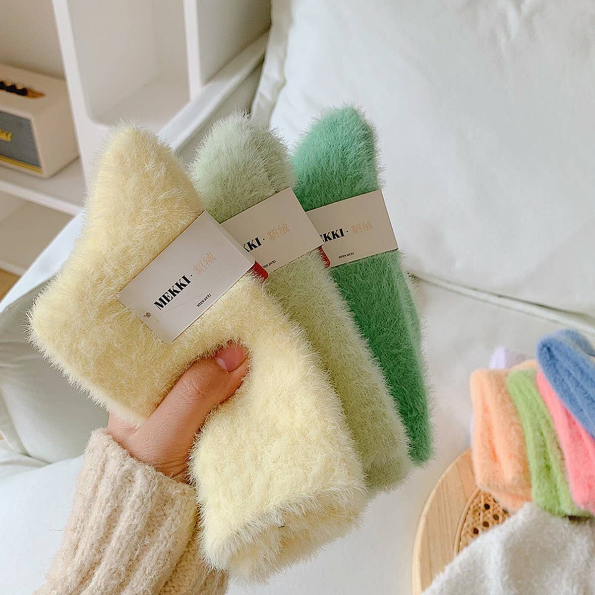 ACCITY - Wholesale Socks - Women's - Cozy Mink Fleece Warm Socks Women Winter Thick_CWMS0301916