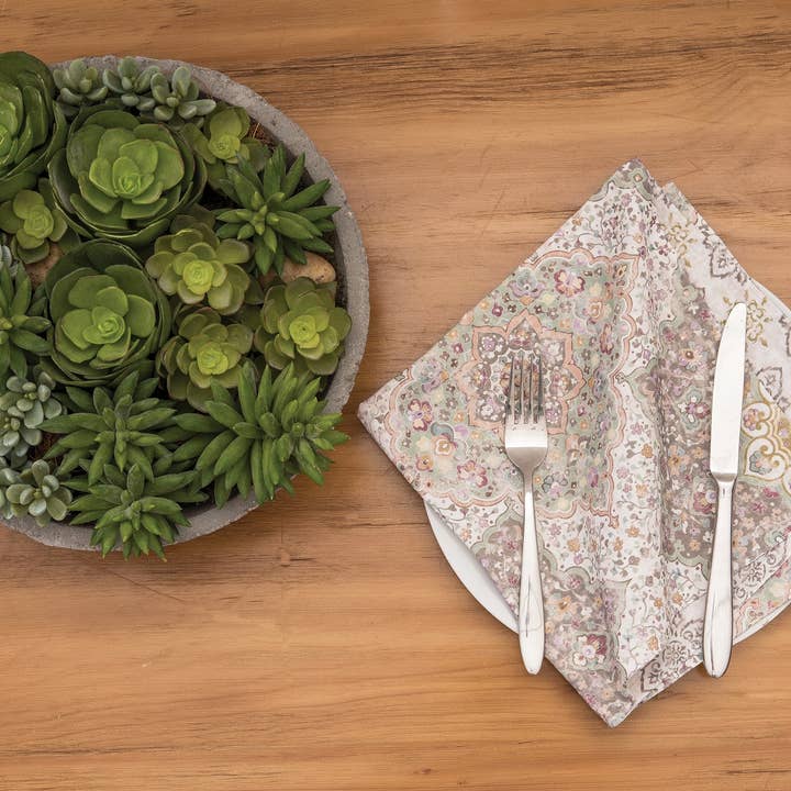 C&F Home - Wholesale Dinner & Cloth Napkin - Elaina Napkin1