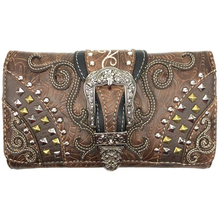 Lunar Deer - Wholesale Wallet - Women's - Clydesdale Western Buckle Wallet
