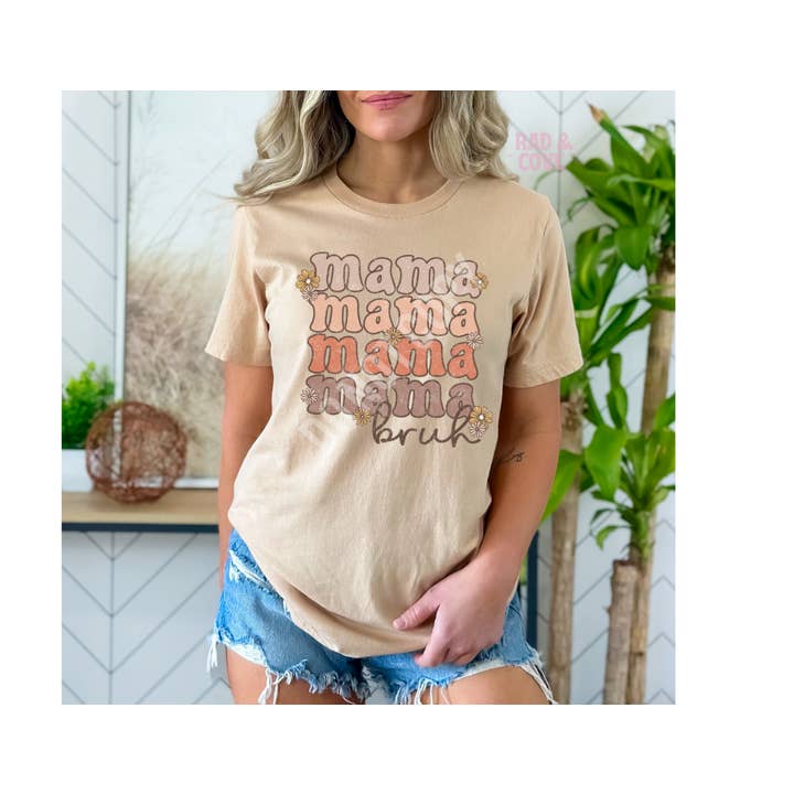 Chemise Mama Bruh pour la vente par Rad & Cove