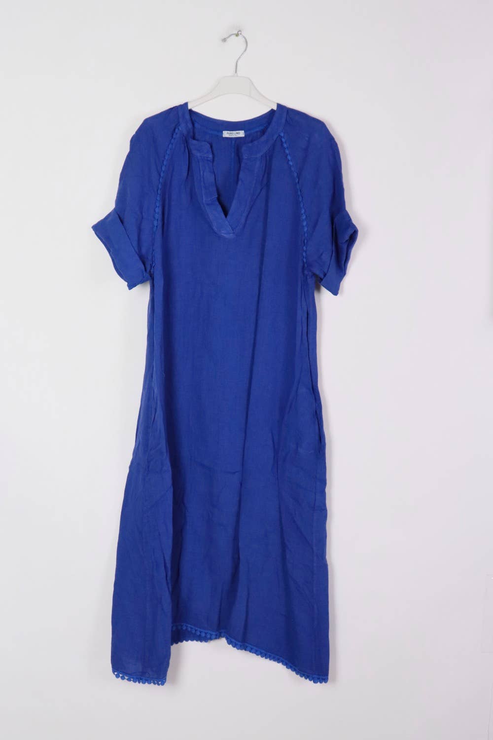 LÉA & LUC - Wholesale Dress - Women's - Long dress in 100% linen REF.716144