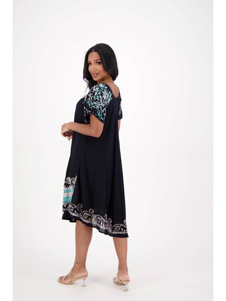 Cap Sleeve Assorted Umbrella Dresses 22124 for wholesale on Faire