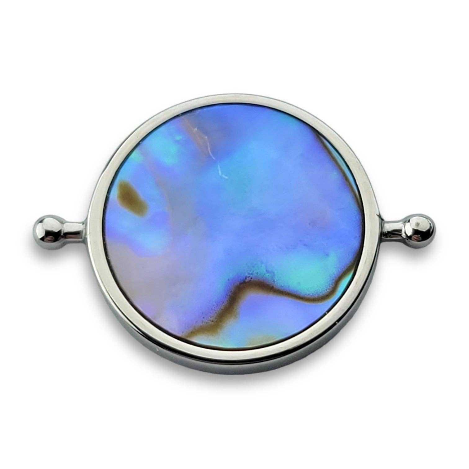 CONQUERing - Wholesale Spiritual Stone/Crystal - Abalone Shell Round Crystal Element4