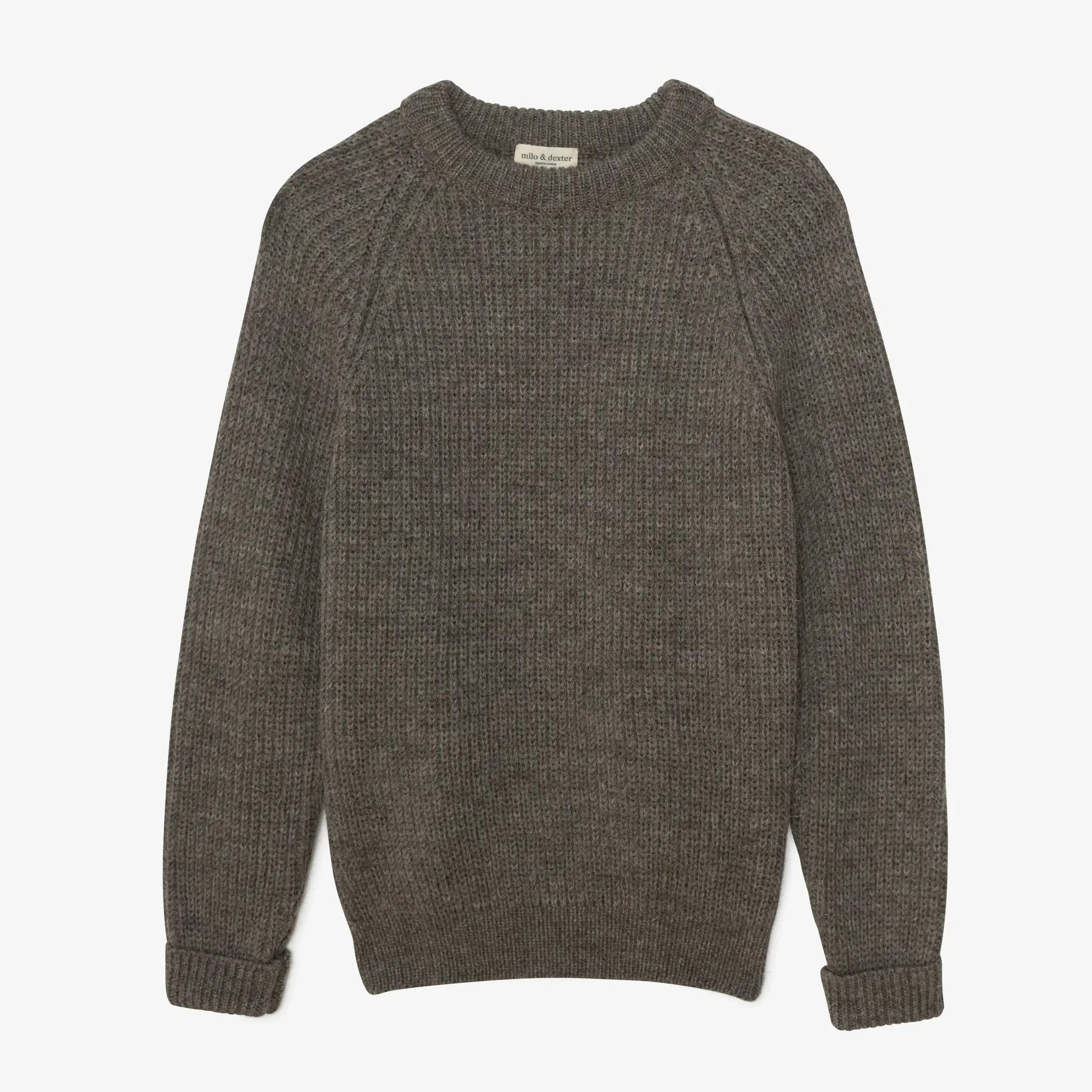 Milo & Dexter - Wholesale Knit Sweater - Unisex - HAND KNIT WOOL FISHERMAN SWEATER4