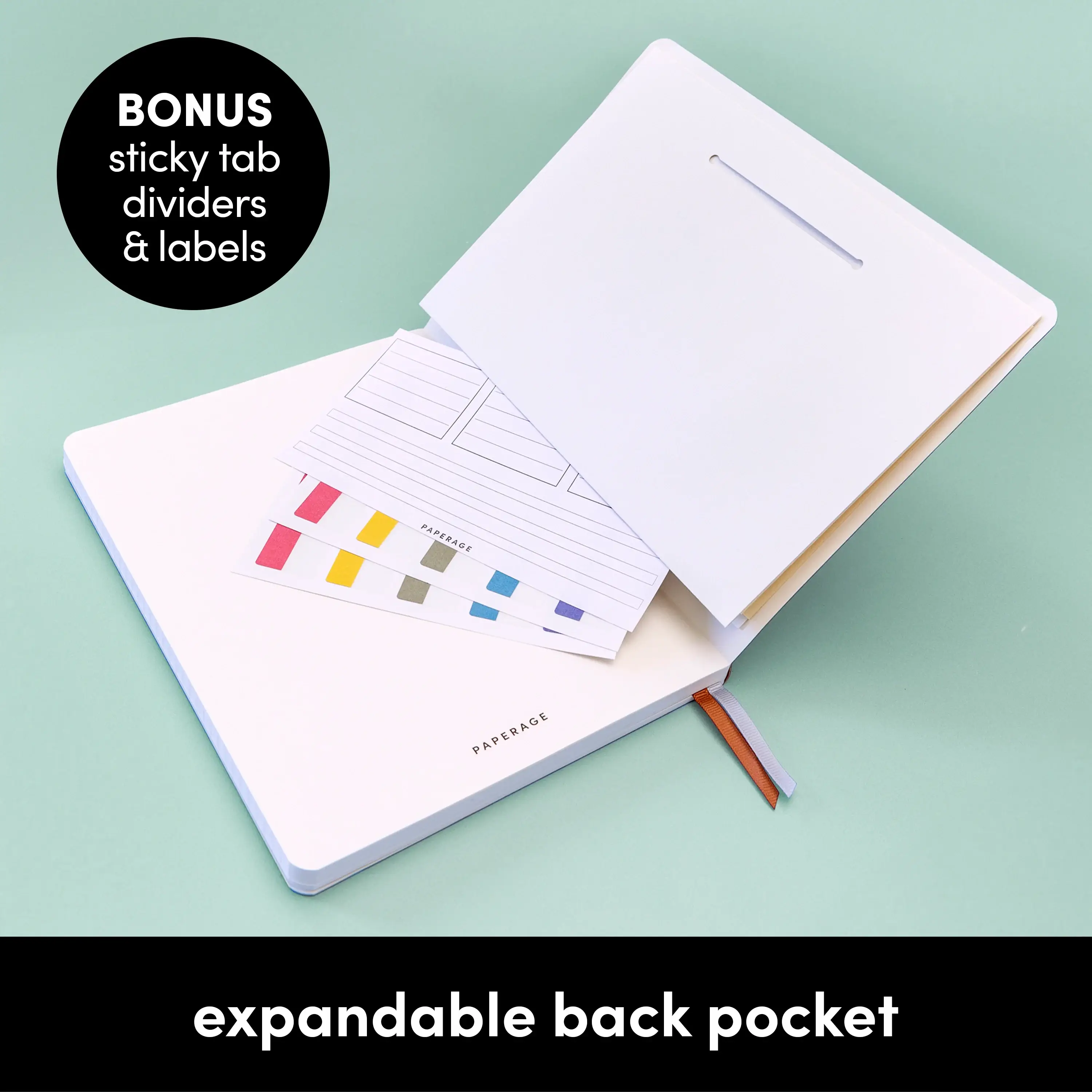 Paperage - Wholesale Notebook - 176PG Large Softcover Lined Journal Notebook9