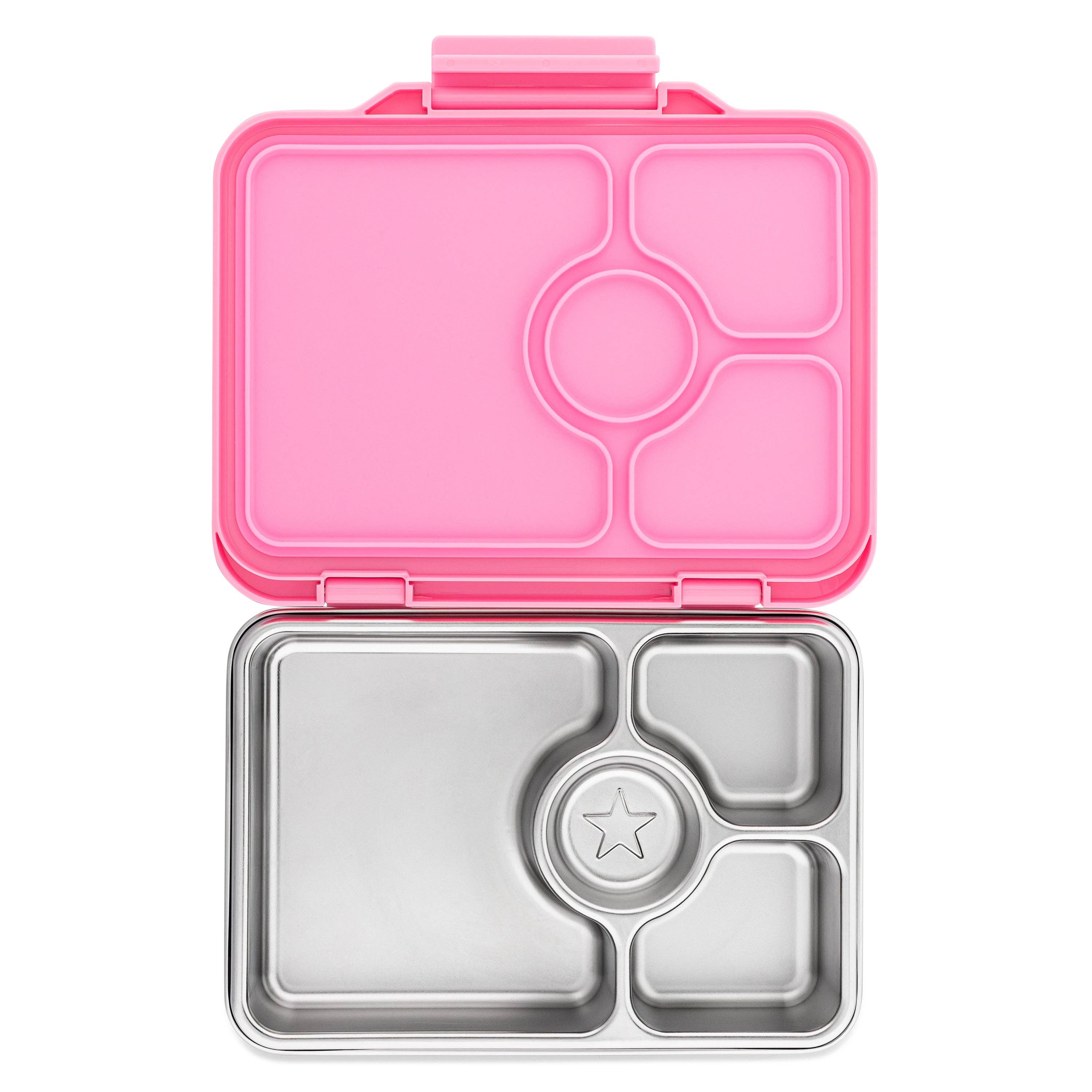 Yumbox - Wholesale Lunch Bag/Box - Yumbox Prêt – Leakproof Stainless Steel Bento - Versailles Pink4