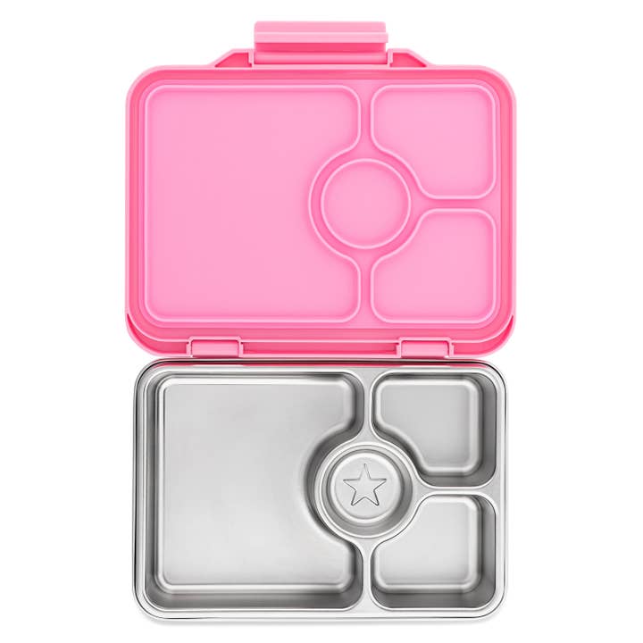 Yumbox - Wholesale Lunch Bag/Box - Yumbox Prêt – Leakproof Stainless Steel Bento - Versailles Pink4
