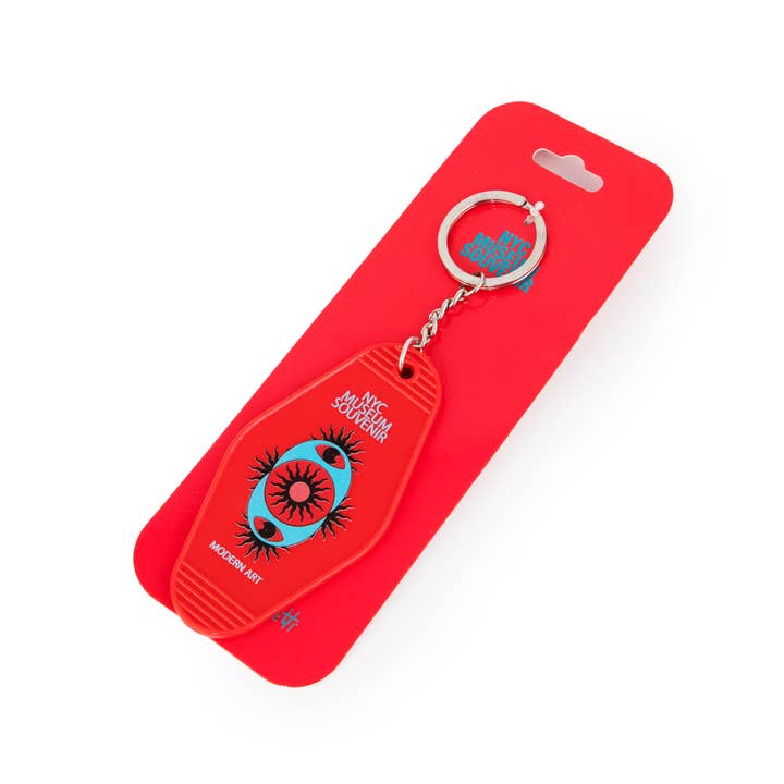 Helio Ferretti - Wholesale Keychain - Unisex - RED NYC MUSEUM KEYCHAIN HF