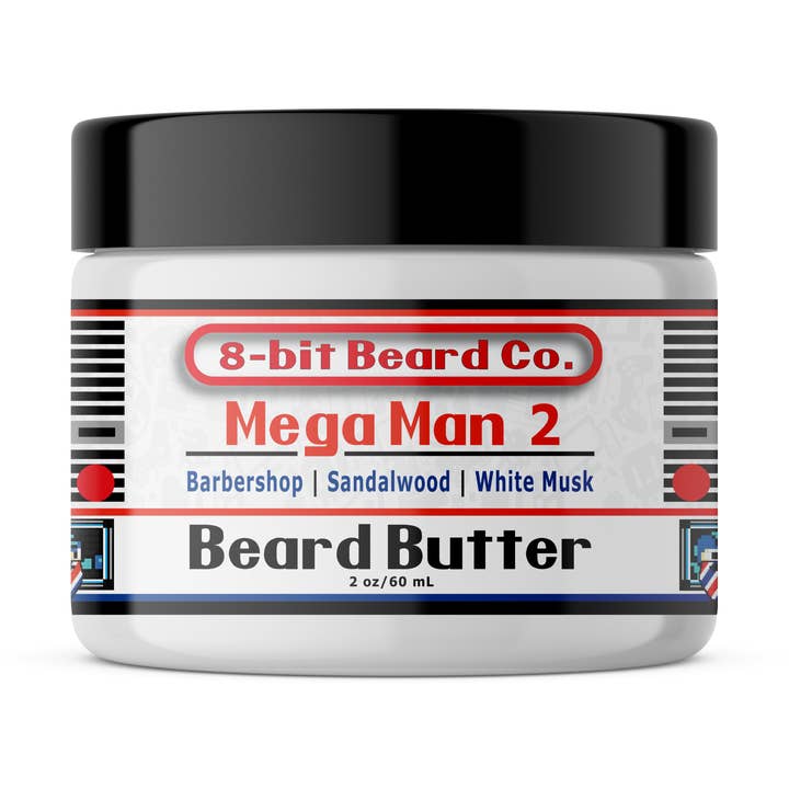 Mega Man 2 | Beard Butter - Fresh Barbershop for wholesale by 8-bit Beard Co.