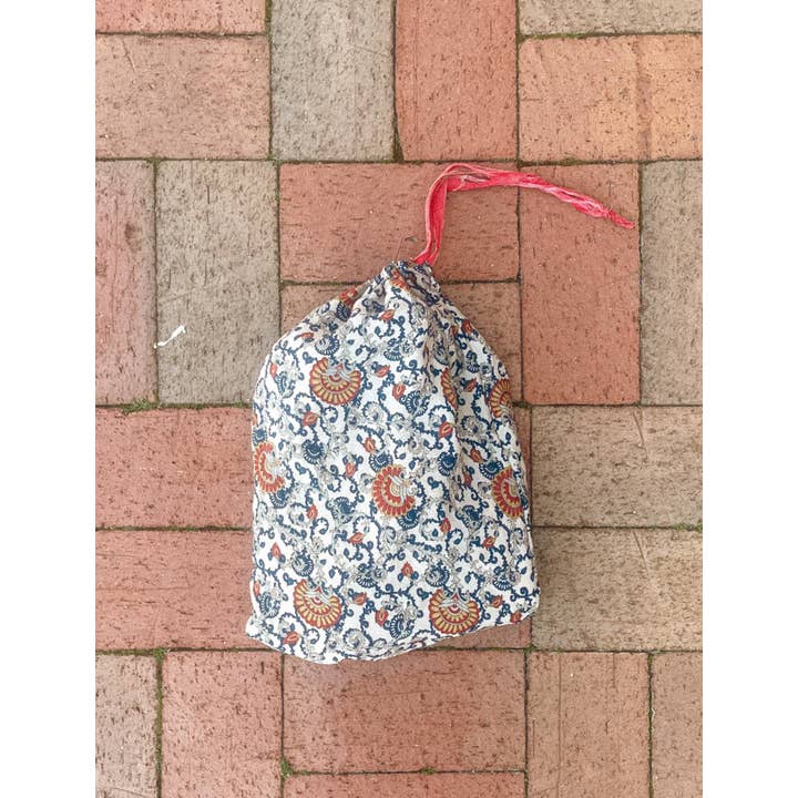 Gardenbelle Shop - Wholesale Drawstring Bag - Unisex - Assorted Recycled Silk Drawstring Eco Gift Bag RetailÂ
